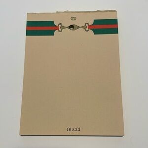 Vintage Gucci notepad